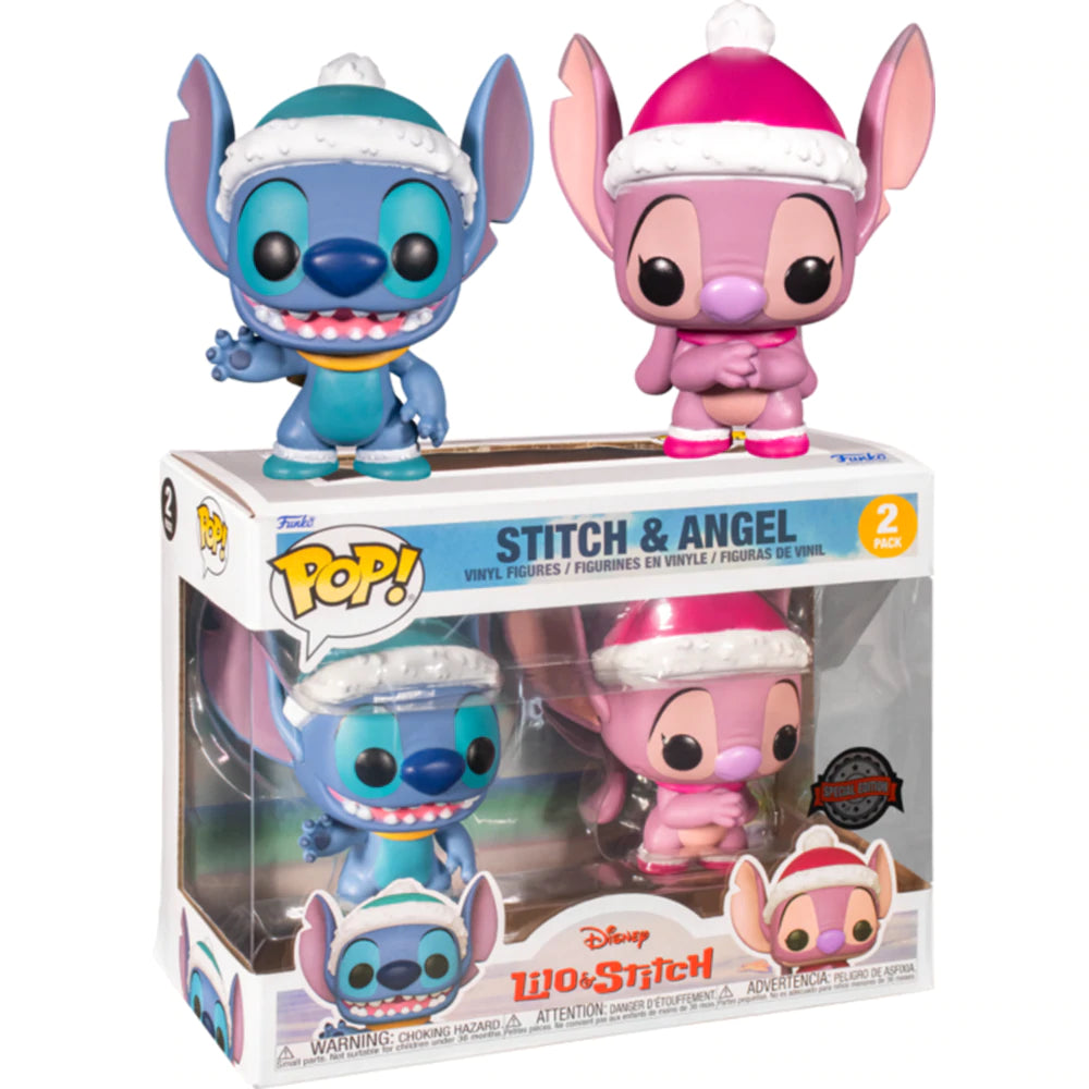  FUNKO POP! KEYCHAIN: Lilo & Stitch - Stitch & Angel 2PK : Toys  & Games