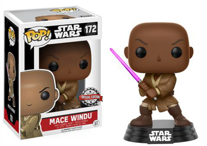 Mace Windu #172 Special Edition Sticker Funko Pop! Star Wars