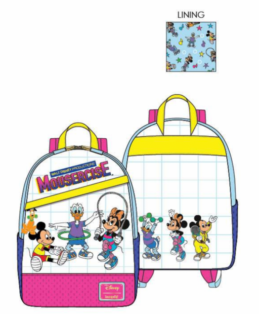 Disney: Mousercise Loungefly Duffle Bag