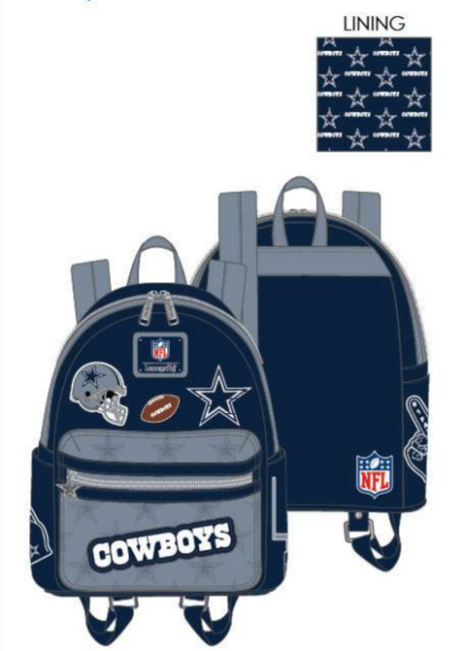 NFL Dallas Cowboys Patches Mini Backpack