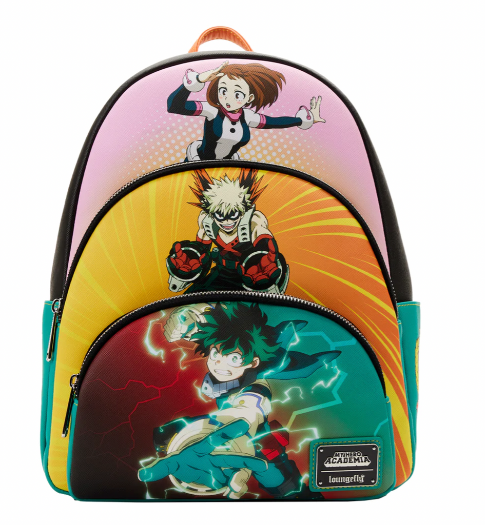 Dragon Ball Z Triple Pocket Mini Backpack by Loungefly