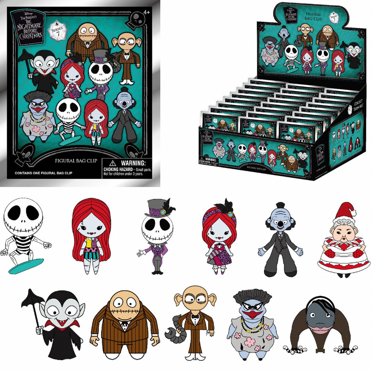 Nightmare before discount christmas figural keyring