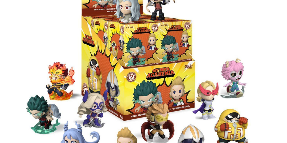 My hero academia hot Funko mystery minis bundle