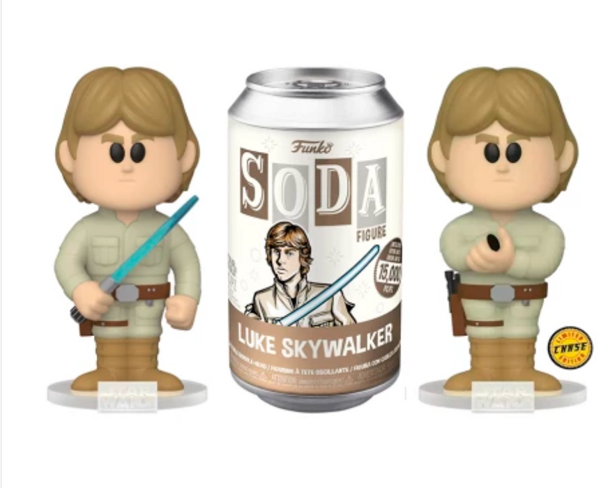 Luke Skywalker Funko Soda Figure (8,000 Pcz) Star Wars Chance for Chase