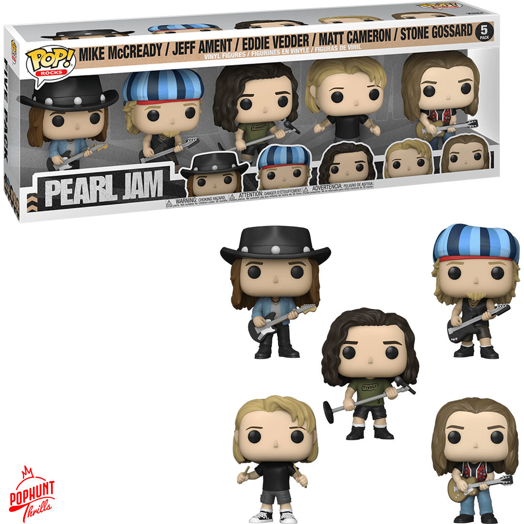 Win a Pearl Jam Ten Prize Pack with Vinyl, Funko Pops, and Fender